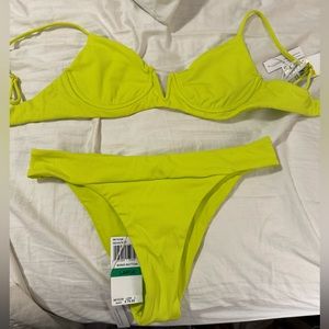 2 piece Bikini in Lemon 🍋 Yellow